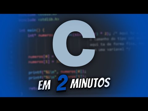 Linguagem C em 2 minutos!