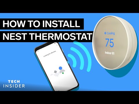How To Install Nest Thermostat