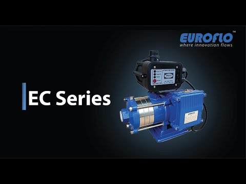 [EC 204 SC-E] HOUSEHOLD AUTOMATIC BOOSTER PUMP EUROFLO WITH CONTROLLER 【FREE GIFT + FREE SHIPPING】