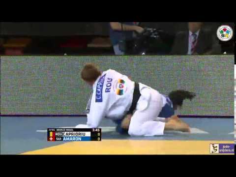 Judo 2014 Grand Prix Samsun: Caprioriu (ROU) - Amaron (SUI) [-57kg] bronze