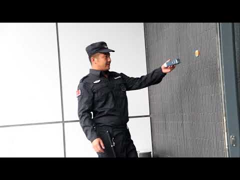 Wireless plastic jwm 5000v5 security guard patrolling system...