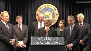 A.G. Schneiderman, Al Gore And Coalition Of A.G.'s Announce Historic Effort To Combat Climate Change