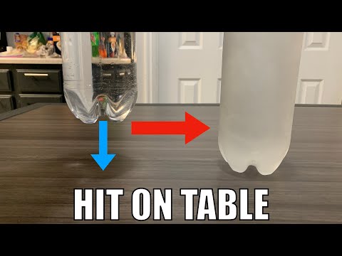 How To INSTANTLY Freeze Water On Impact!