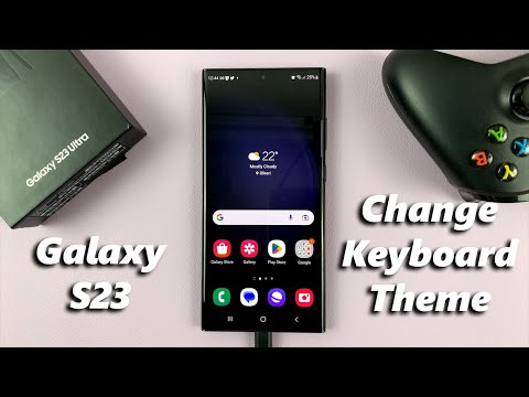 How To Change Keyboard Theme On Samsung Galaxy S23's