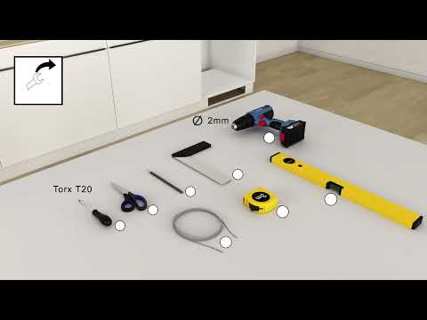 Sådan monterer du låger på et integrerbart køle-/fryseskab fra Bosch | Bosch Home Danmark