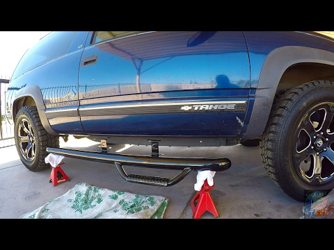 How to Install N Fab Nerf Bars on 1999 Chevrolet Tahoe 2 Door