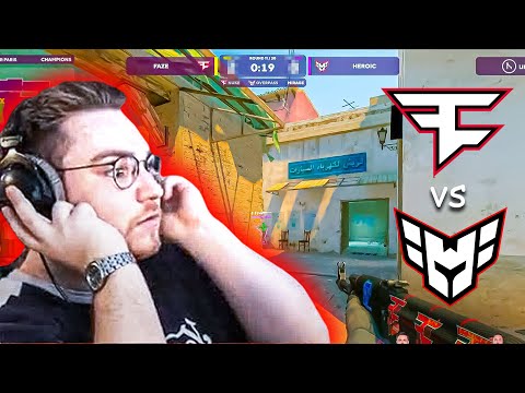 ohnePixel watching FaZe vs Heroic (map #3 Mirage) - Paris Blast Major 2023