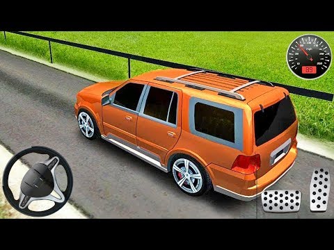 Offroad Prado Car Driving Simulator - Orange Jeep Drive - Android Gameplay HD