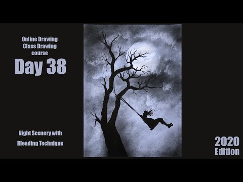 Drawing for Beginners Step by Step | Day 011 Part 1 | Basic Pencil Shading Technique Part 1