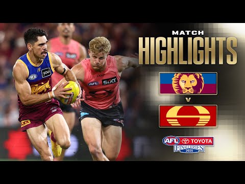 Brisbane Lions v Gold Coast Suns Highlights | Semi Final, 2025 | AFL