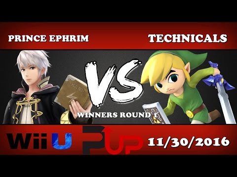 Prince Ephrim (Robin) vs. Technicals (Toon Link) - Wii U Winners Round 1 - SOS