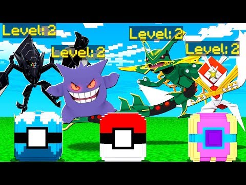 LUCKY PIXELMON MÁXIMO LEVEL 2 DOS POKEMONS LENDARIOS E MISTICOS - MINECRAFT PIXELMON MOD