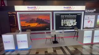 Antalya Kongre fuar stand tasarım uygulama , Rixos Beldibi , respırox 
