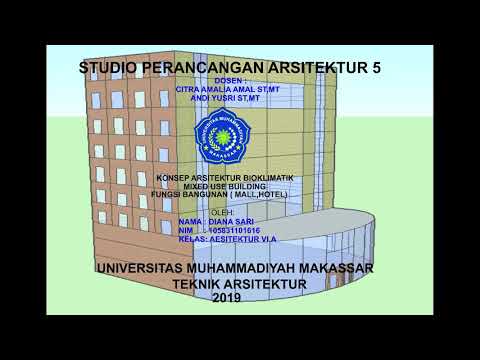 STUDIO PERANCANGAN ARSITEKTUR V DIANA SARI (105831101616)