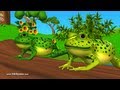 Five little Speckled Frogs - 3D Animation English Nursery rhyme for chlidren