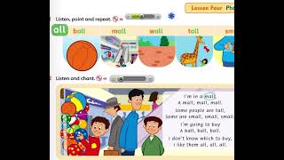 Class book /unit 4/lesson 4 phonics