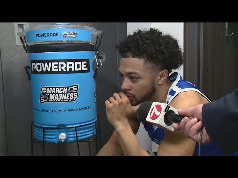 Emotional Boise State team reacts to March Madness loss to Northwestern