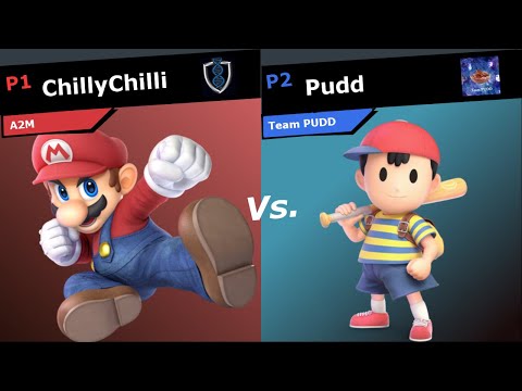 SR8 SSBU - ChillyChilli (Mario) Vs. Pudd (Ness) Top 8 Smash Ultimate