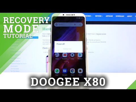 Boot Recovery Mode on Doogee X80 - Enable Android Recovery Panel