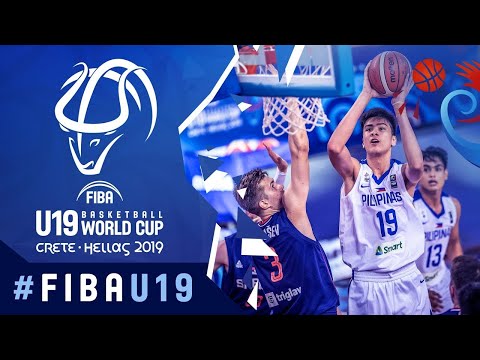 LIVE - Philippines v Serbia - FIBA U19 Basketball World Cup 2019