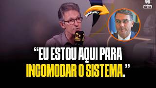"NENHUM pré-candidato tem CORAGEM DE FALAR O QUE EU FALO" | Romeu Zema na 98 News