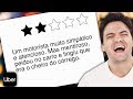 CONVERSAS DE UBER MAIS ENGRAÇADAS 10 CONVERSAS DE UBER MAIS ENGRAÇADAS 10