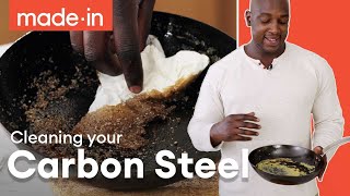 How To Properly Clean Carbon Steel Pans | Made In Cookware