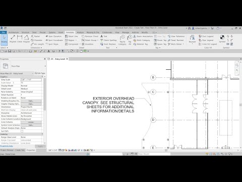 REVIT 2022 ARCHITECTURE LESSON 35: ADD TEXT