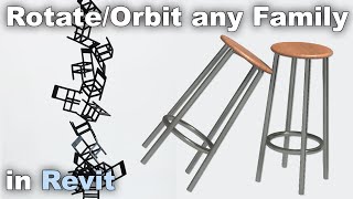 Rotate-Orbit any Family in Revit Tutorial