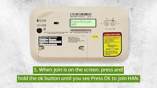 How to reset your EDMI gas meter
