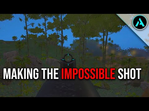 Luckiest shot in ark, day 10 Rockwell - Ark MTS Beginners Unofficial PvP #9