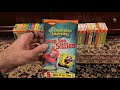 My Completed SpongeBob SquarePants VHS Collection 2023 Edition