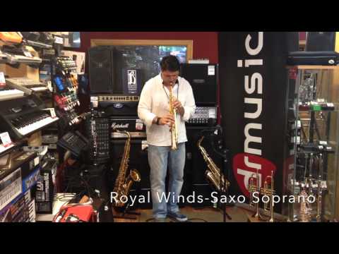 Dr Music Recording Sessions  Royal Winds Instruments  Saxo Soprano Joserra Zamora