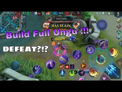 Build Fanny Pakai Semua Item Ungu - Mobile Legends Bang Bang
