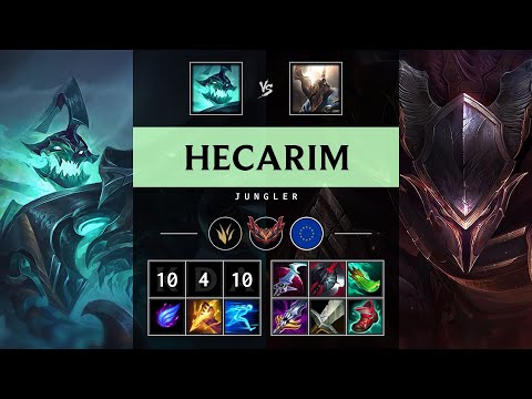 Hecarim Jungle vs Pantheon - EUW Grandmaster Patch 25.20