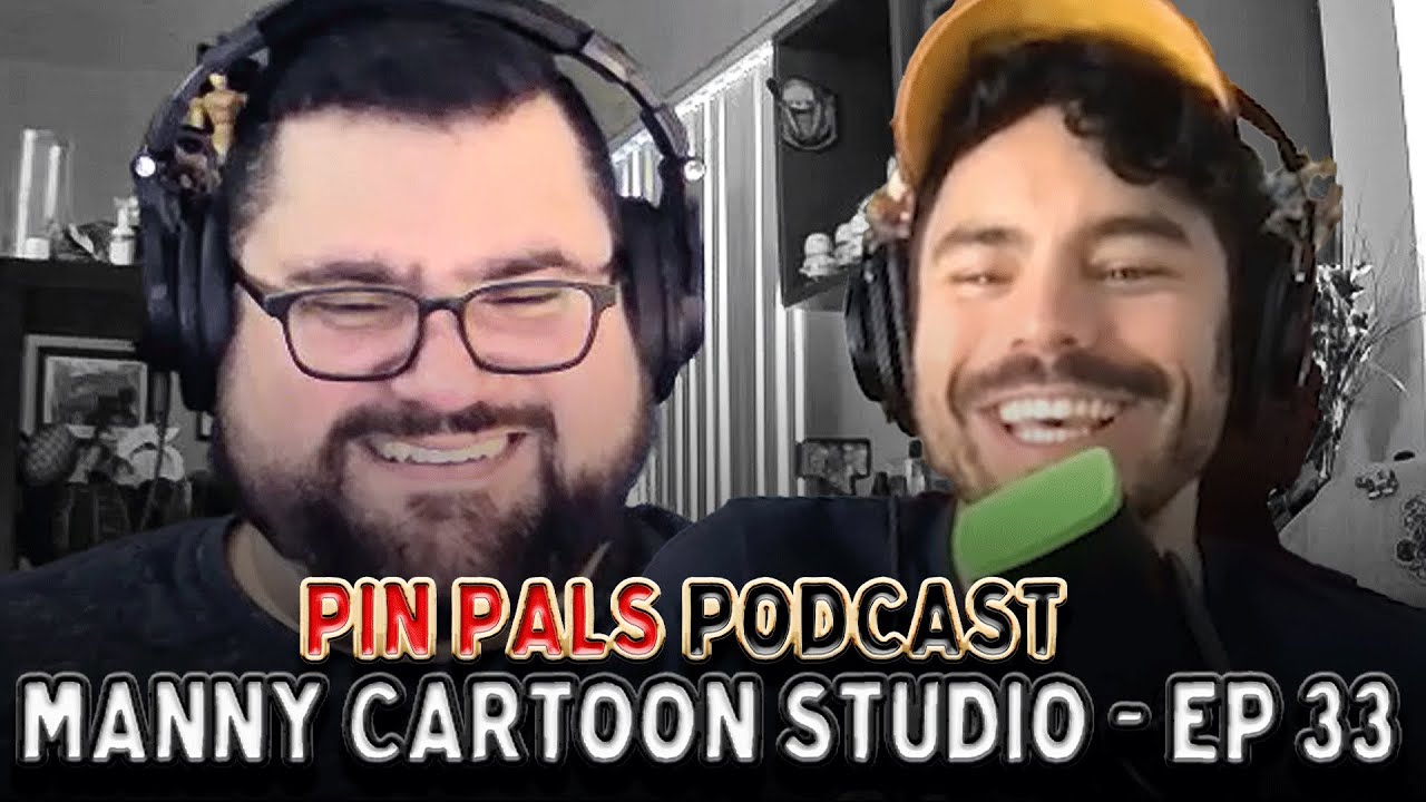 Manny Cartoon Studio On Pins and Character Design | Episode 33 | Pin Pals Podcast