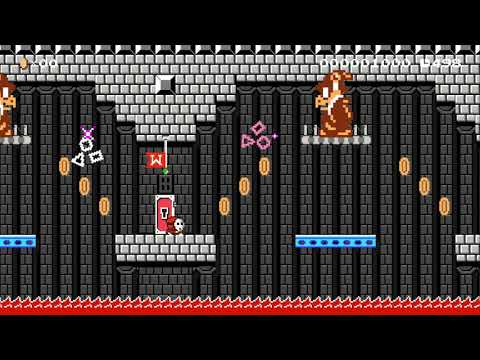 Shy Guy vs. Magikoopas' Hideout by JohnnyZ - SUPER MARIO MAKER - NO COMMENTARY 1ay