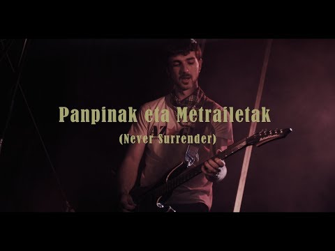 HERDOIL - Panpinak eta Metrailetak (Never Surrender) ZUZENEAN