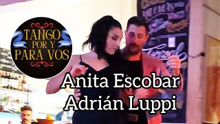 Video thumbnail for Milonga Triste ( Angeleri & Binelli) Anita Escobar y Adrian Luppi. La mordidita #tango 11jul25 (1/3)