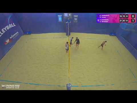 22:10 O.Haidarenko / O.Yurtov - A.Kotelenets / A.Yermakov | Winners Beach Volleyball