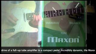 Video thumbnail for Maxon OD808 Overdrive by Mike Hermans