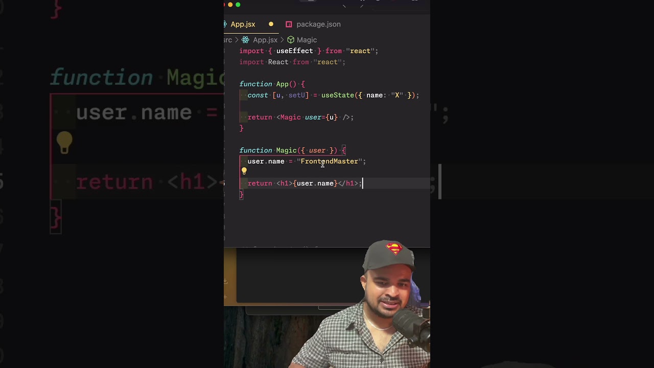 React Interview Question  #javascript #frontend #reactjs #coding #reactfrontend