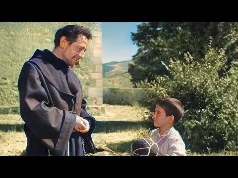 Jesus Grants Marcelino's Wish: The Miracle of Marcelino (1955) Religion, Drama | Colorized Movie