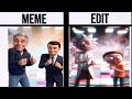 I Was Looking For A Job And Then I Found A Job MEME Vs EDIT Vs ORIGINAL