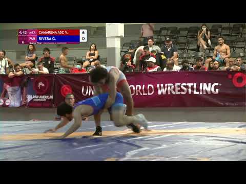 1/4 GR - 60 kg: V. CAMARENA ASC (MEX) v. G. RIVERA (PUR)