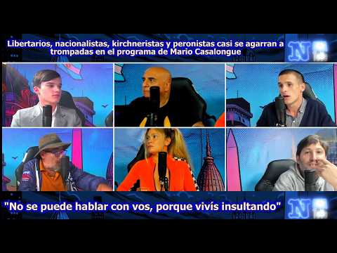 Kirchneristas y peronistas casi se agarran a trompadas en el programa de Mario Casalongue