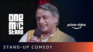 Angrezi Bolke Sunaao Na  - Shashi Tharoor & Kunal Kamra | One Mic Stand | Stand Up Comedy