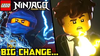 They Changed Jay's Lightning... ⚡ Ninjago Dragons Rising Season 2 Yellow Lightning Explained!