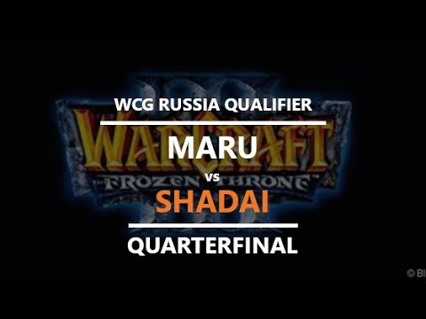 WC3 - WCG Russia - Quarterfinal: [UD] Shadai vs. Maru [HU]