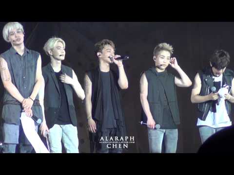 140628 EXO THE LOST PLANET in Chongqing CHEN focus talk